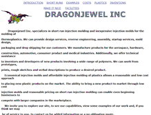 Tablet Screenshot of dragonjewelinc.com